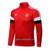 Chaqueta De Entrenamiento Trajes Manchester United 2022-23 Roja Blanca - Hombre